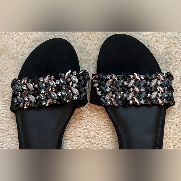 Express Rhinestone Sandals size 10 - Picture 2 of 4